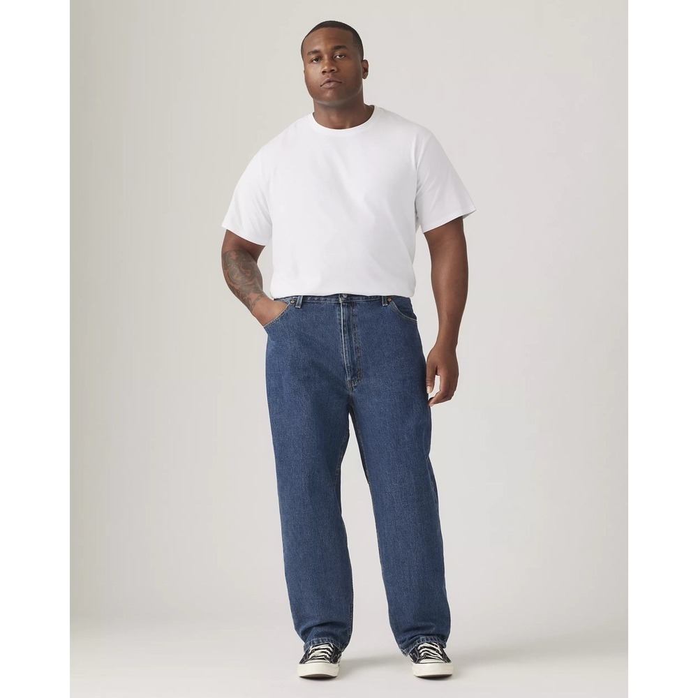 Levi's 550 Relaxed Fit Men's Jeans Size 36x32 Blue Denim Cotton